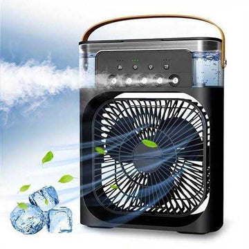 Portable Air Conditioner Fan Usb Electric Fan With Led Night Light