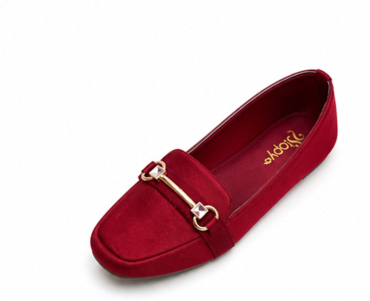 Elegant  Velvet Loafers for Women