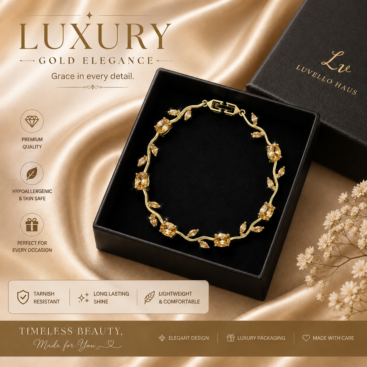 Tulip bracelet 🌷 2 bracelet only 1500
